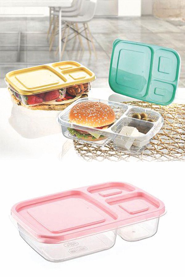 Buffer-3 Compartment Diet Storage Container 1