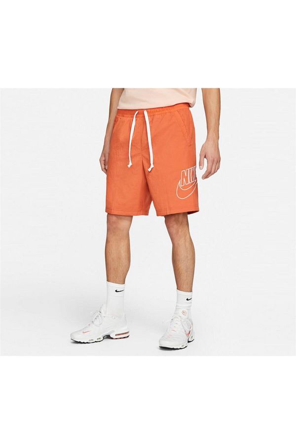 Nike Sportswear Alumni Woven Men s Shorts Orange Db3810 812 Trendyol