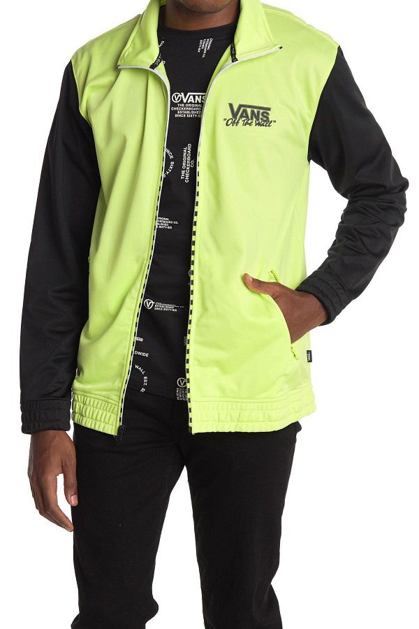 Vans track jacket outlet