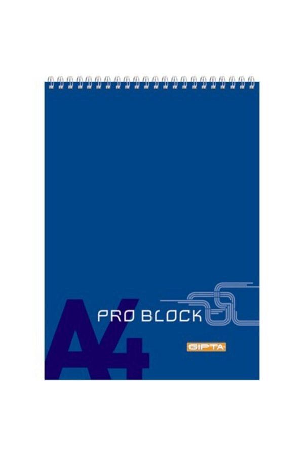 Gıpta-Pro Block A4 40 Sheets Checked Cardboard Cover Spiral Notebook 1