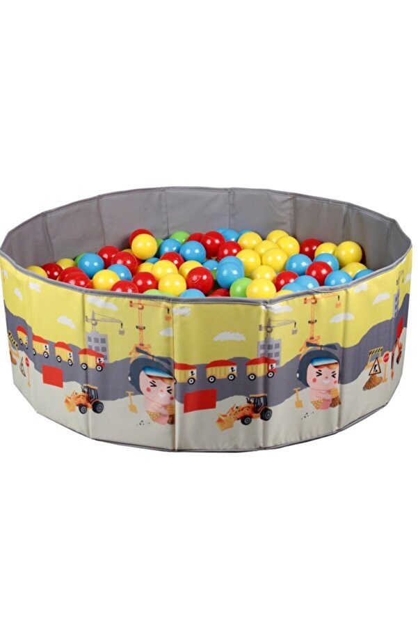 baby marine Katlanır Aktivite Ve Top Havuzu - 150 Top /4 Renk