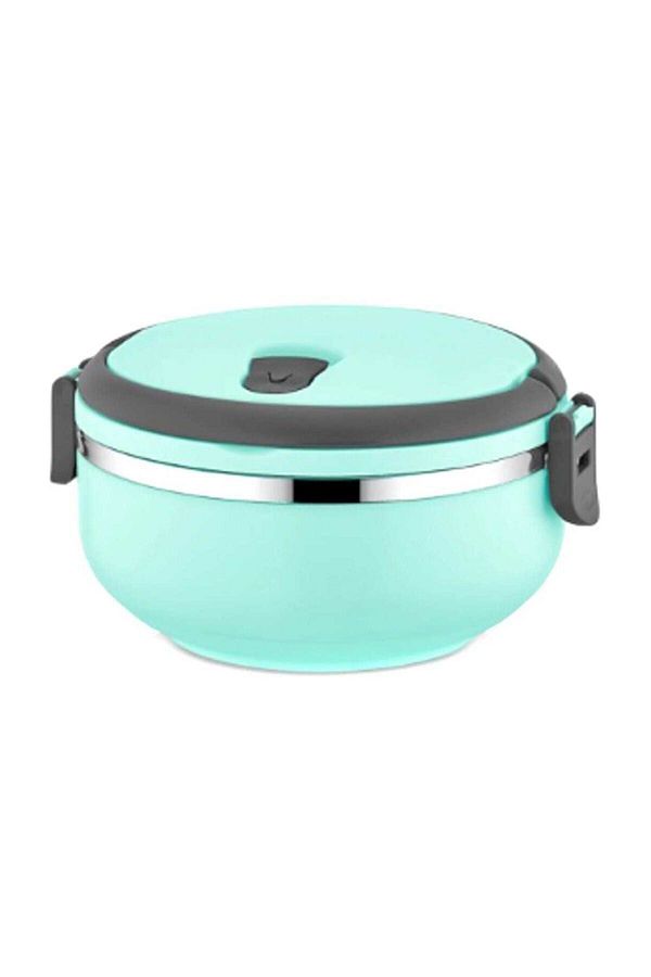 FreshBox-Single Layer Leak Proof Food Thermos Lunch Box Storage Container Turquoise 0.75 Liter 1