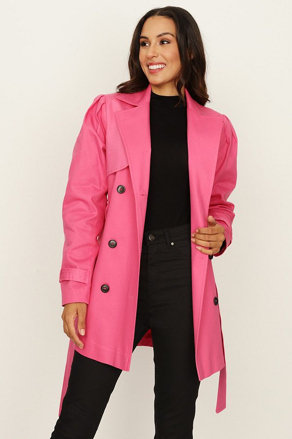 Select pink coat hot sale