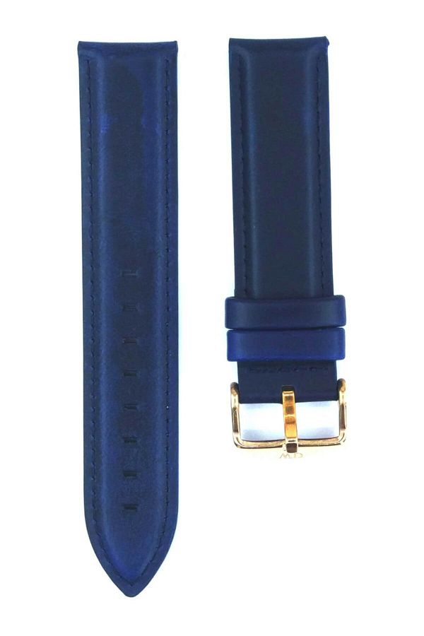 SAATC HAMZA Daniel Wellington Dw00100121 20mm Blue Leather Cord for 40mm Case Trendyol