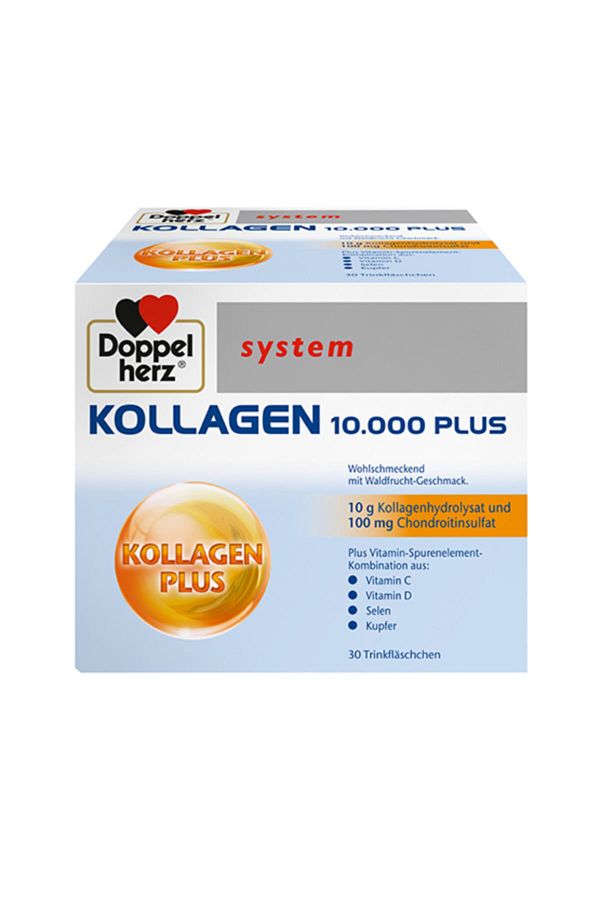 Doppelherz-System Kollagen 10.000 Plus - 30X25Ml Food Supplement Containing Collagen Vial 1