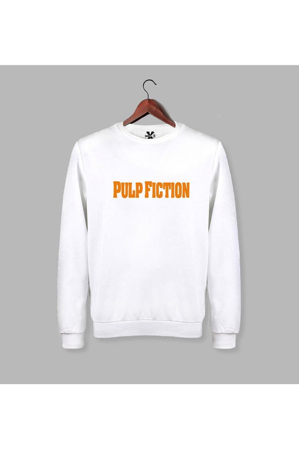 Pulp fiction white sweatshirt new arrivals