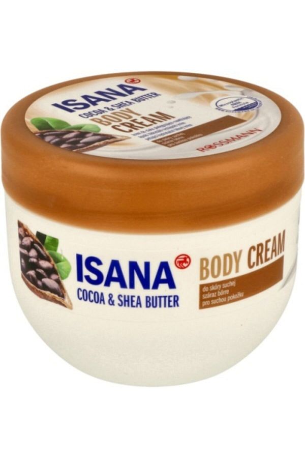 ISANA-Shea Butter and Cocoa Body Cream - 500 Ml for Dry Skin 1
