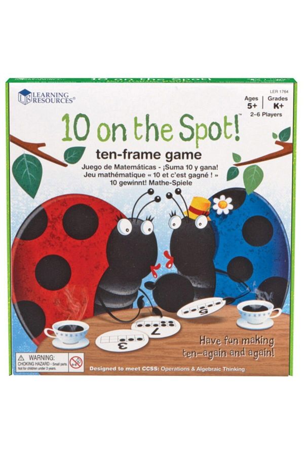 Learning Resources-Joc de rame matematice Ladybug 1