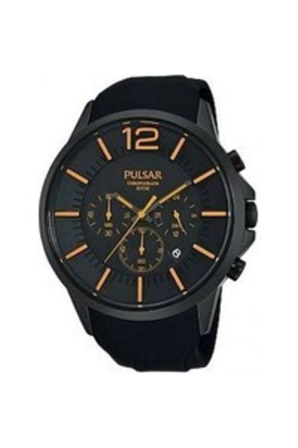 Pulsar Watch Black Black Trendyol