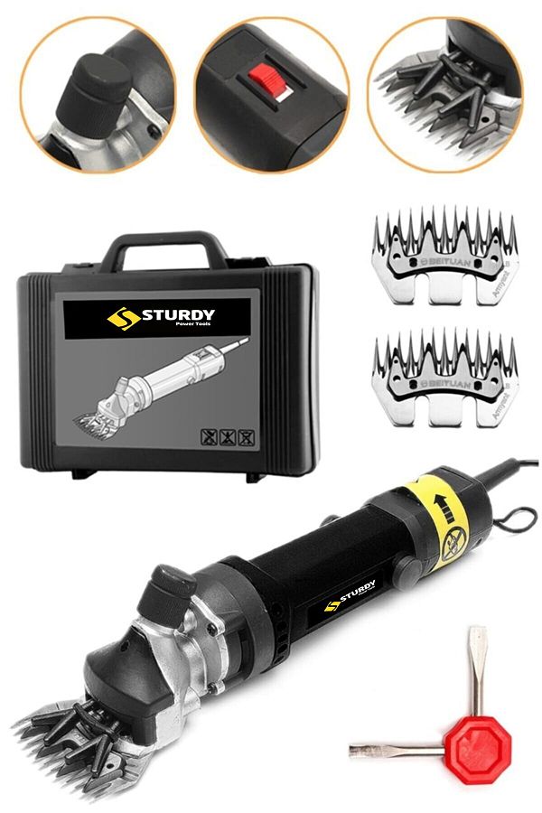 Sturdy Power Tools-Japanese Technology Rx 4200 W Speed Adjustable Full X-prof Copper Wound Sheep Goat Shearing Machine Protected 1