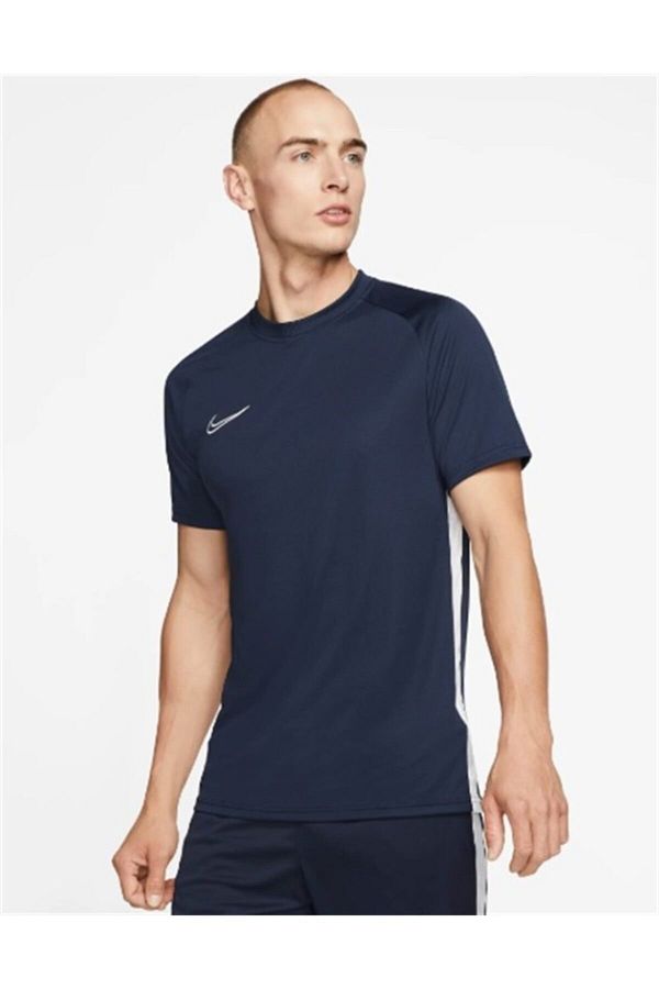 Nike Nike Aj9996 451 M Nk Dry Acdmy Top Ss Men s Short Sleeve T shirt Navy Blue Trendyol
