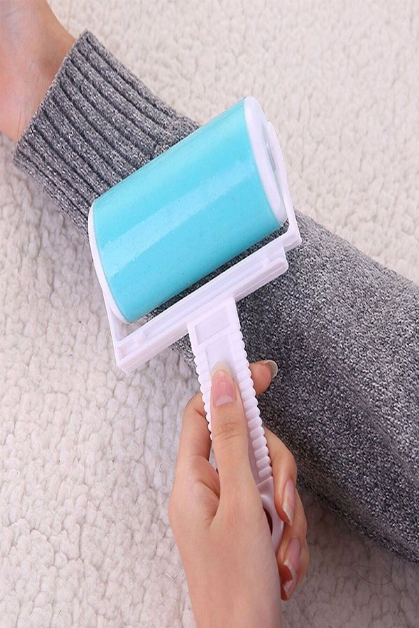 Buffer-Washable Practical Feather and Dust Collection Roller Paw Pattern Cat Dog Poop Bag 1