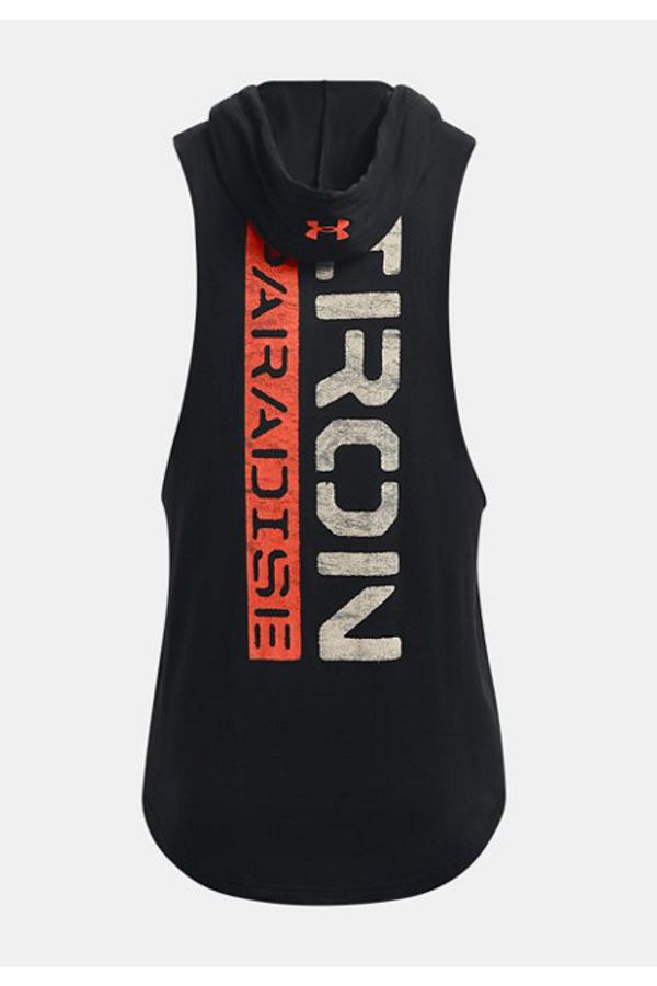 Under Armour Men s Project Rock Iron Paradise Sleeveless Hoodie1370493 001 Trendyol