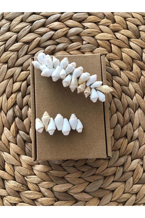 Yumak Dekor Grup-Sea Shell Handmade Mother Daughter Buckle Set 1