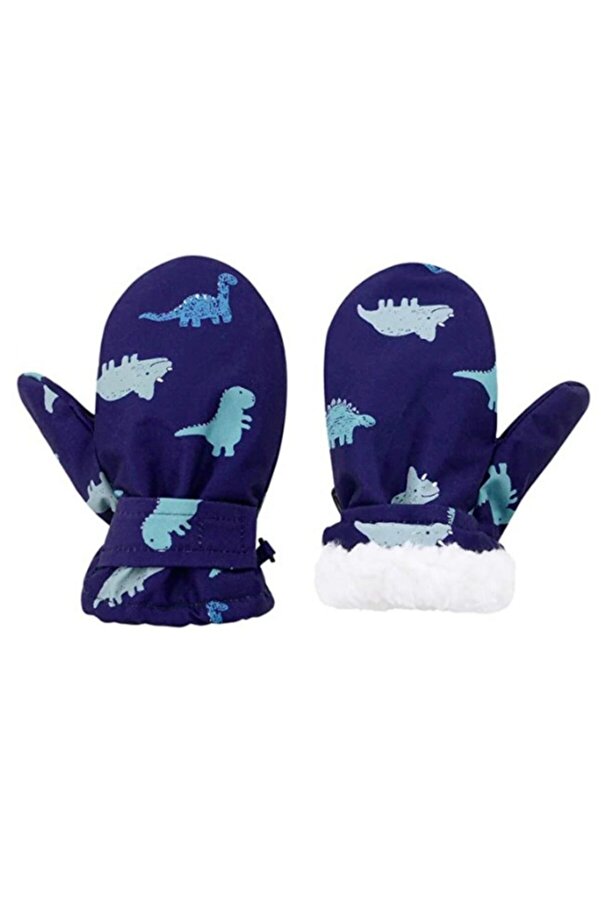 Petityu Dino Ici Pufudik Sicak Tutan Yumusacik Eldiven
