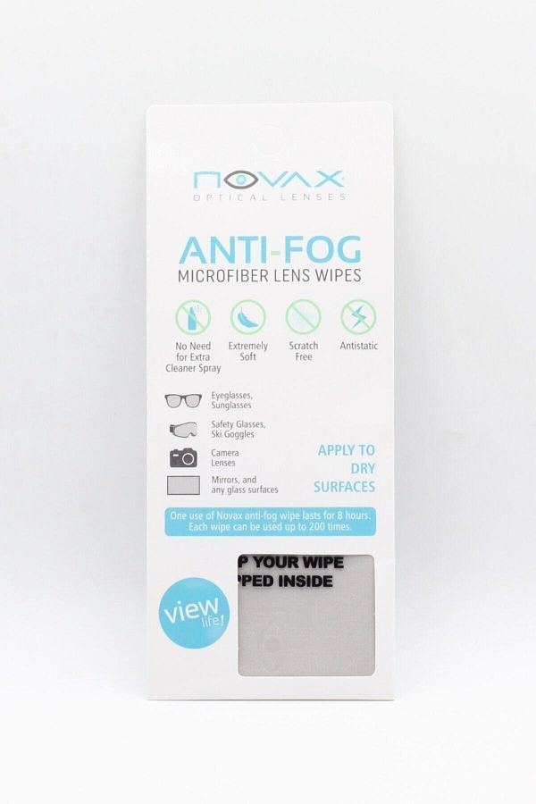 Novax-Anti-fog Anti-Fog Glasses Wiping Cloth Gray 1