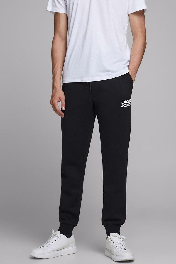 Jack Jones Sweatpants Black Normal waist Trendyol