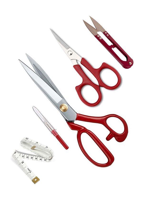 hodbehod-12'' Fabric Cutting Scissors Set with Number Nut 1