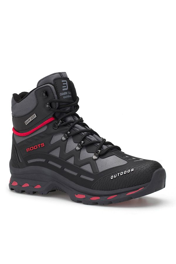 DARK SEER-Schwarz geräucherte Unisex-Outdoor-Trekkingstiefel 1