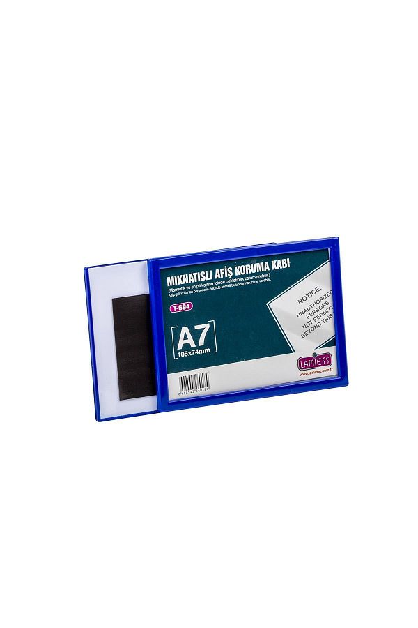 Lamiess-T-694 105x74 Mm Magnetized Placard Protection Container 40 Pieces 1