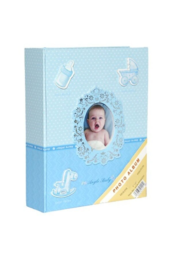 Dijital Dünyası 10x15cm 100’lük Mavi Bebek Fotoğraf Albümü