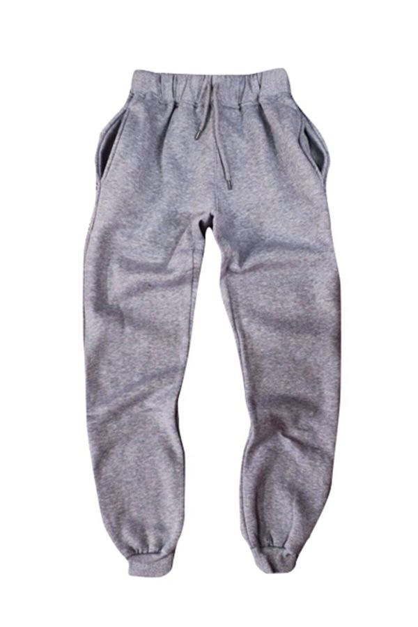 Plain gray sweatpants online