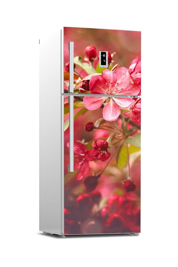 Tilki Dünyası-Refrigerator Door Covering Sticker 0051 1