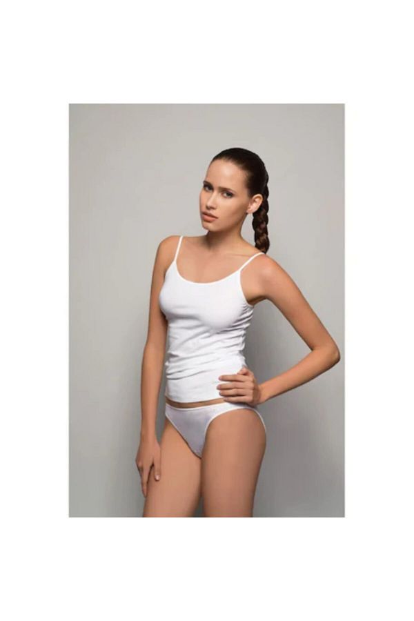 Kom-Women's White Basic Top Athlete Ba0636201beya 1