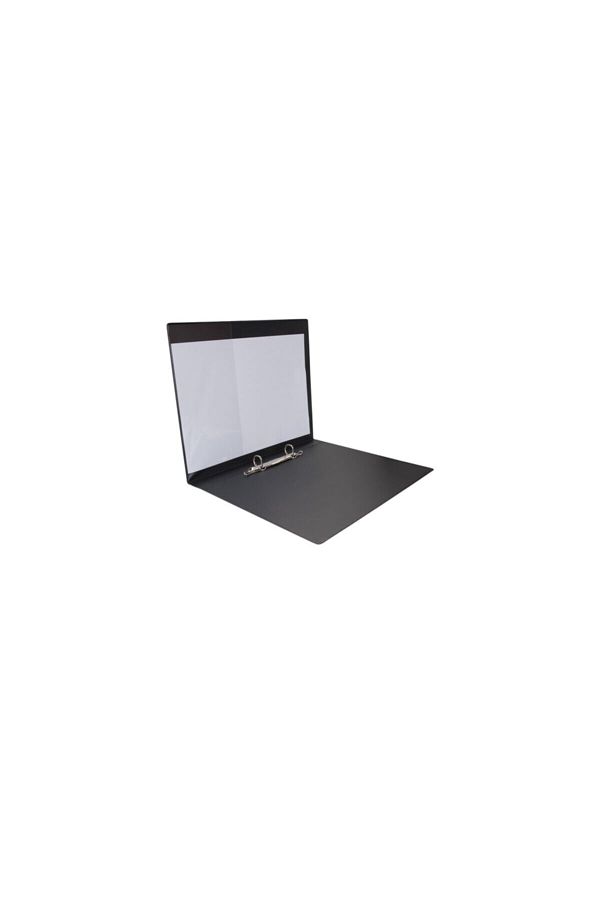 2K-2 Cm Company Presentation and Document Folder with 2 Rings, Inner and Outer Transparent Pockets (150 Sheets) 1