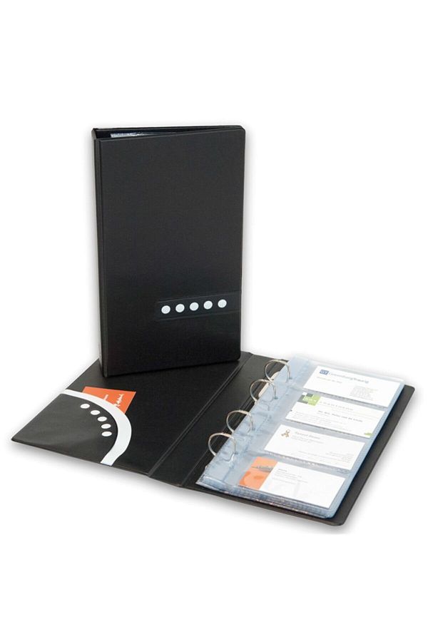 2K-Pvc Double Color Business Card Album 4 Rows 160 Cards 1