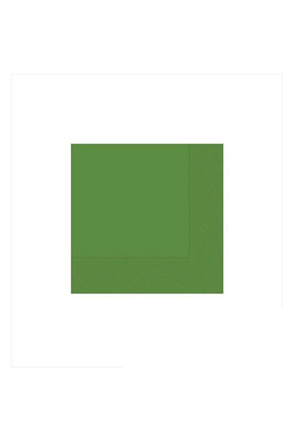 Roll-Up-Green Paper Napkin 33x33 Cm 1