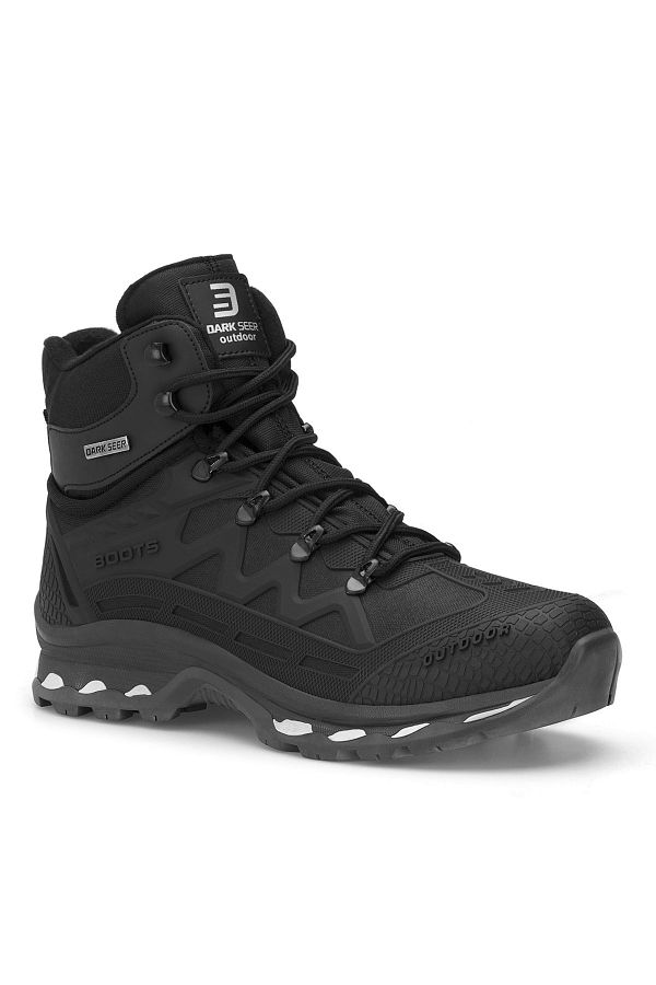 DARK SEER-Schwarze Unisex-Outdoor-Trekkingstiefel DS.1821 1