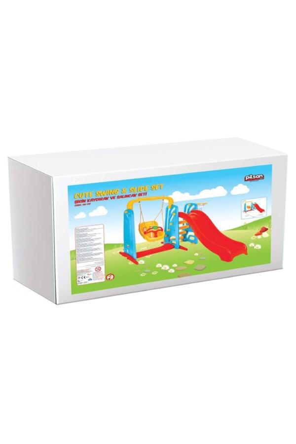 PİLSAN Şirin Kaydırak Ve Salıncak