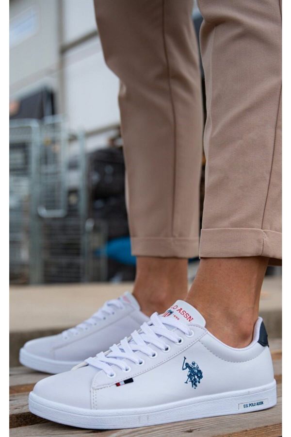 U.S. Polo Assn. White Men s Sneaker Casual Sports Shoes Trendyol