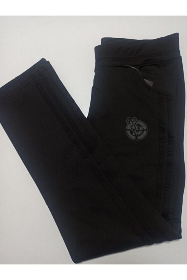 AKT Large Size Shiny Fabric Straight Leg Front 2 Back 1 Pocket Pants Fit Ribbon Women s Sweatpants Trendyol
