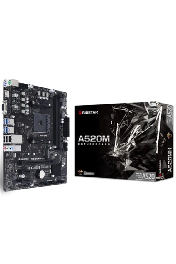 Biostar-A520mh 4000mhz Oc S V Gl Ddr4 Am4 (MATX) 1
