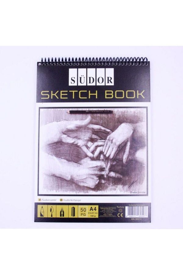 Südor-كراسة الرسم السلكية 100 جرام 50 Yp A4 1