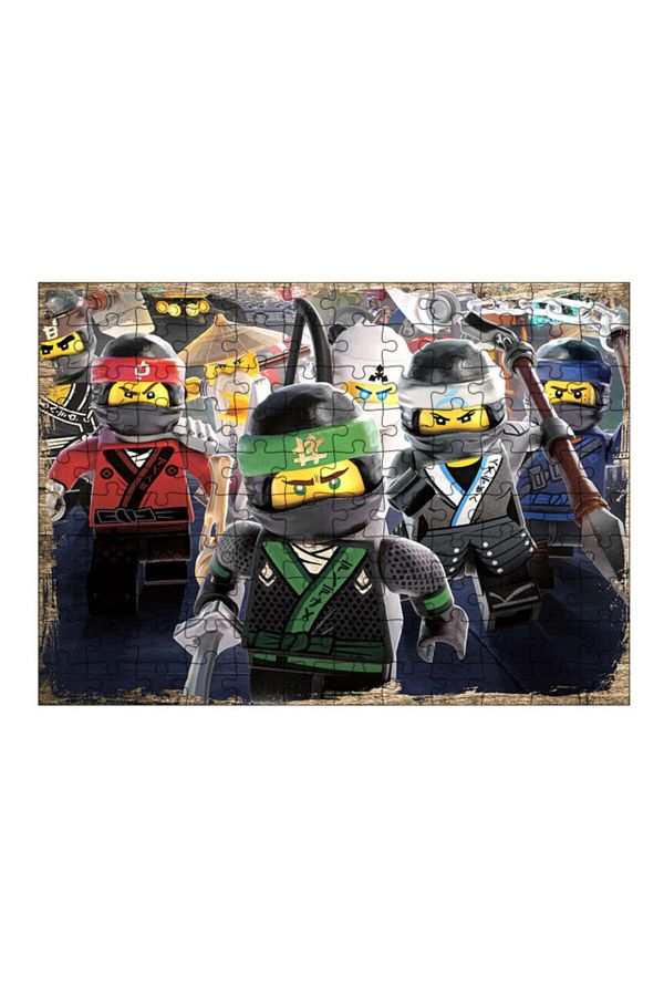 Bedeko Wooden MDF Puzzle Jigsaw Lego Ninjago Movie 120 Pieces 25 35 Cm Trendyol