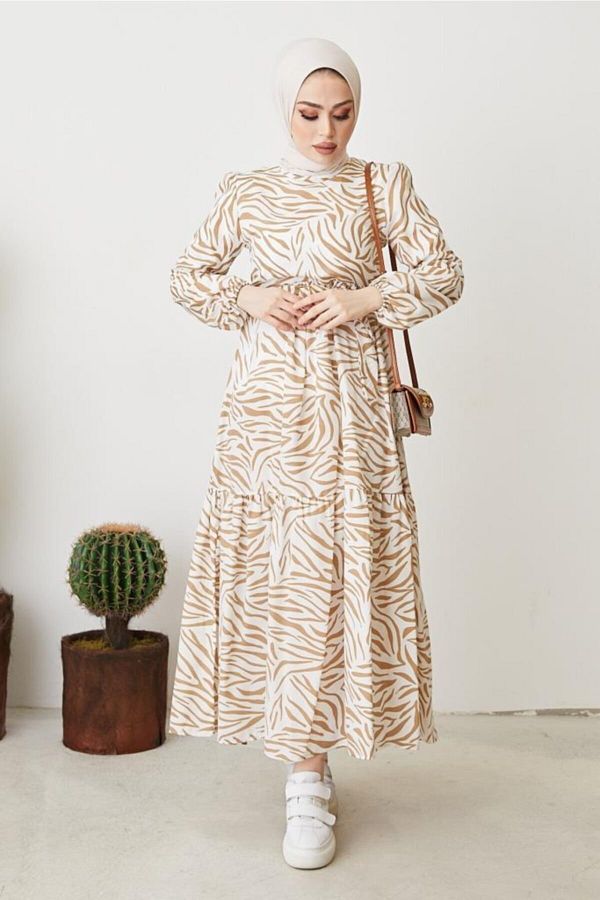 benguen-Kleid mit Zebramuster 1