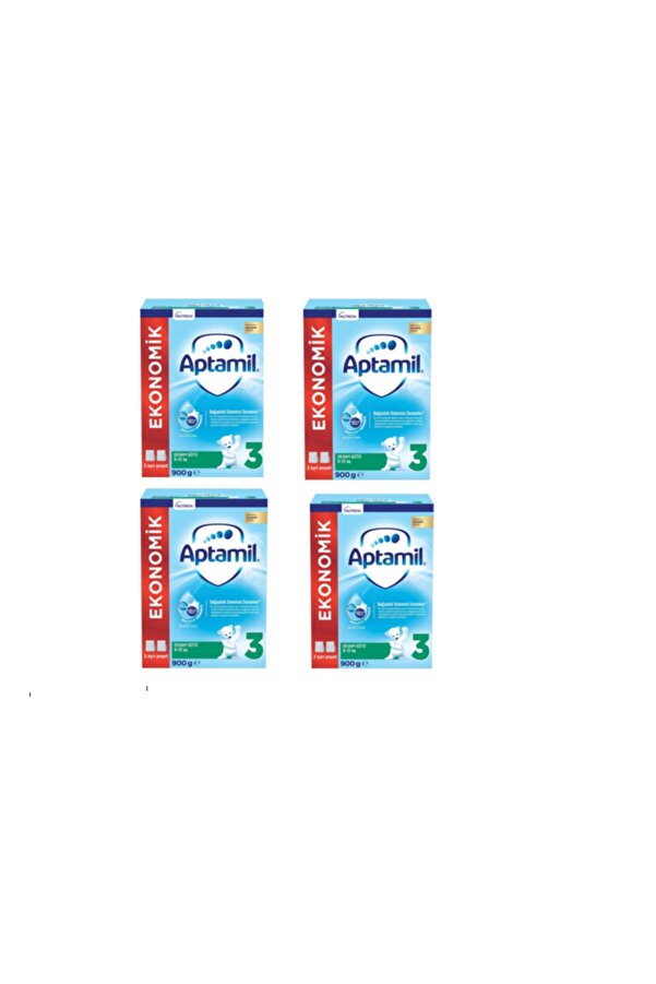 Aptamil Pronutra 3 Numara 900 gram 4 Kutu(900 900 900 900) Toplam 3600 gram