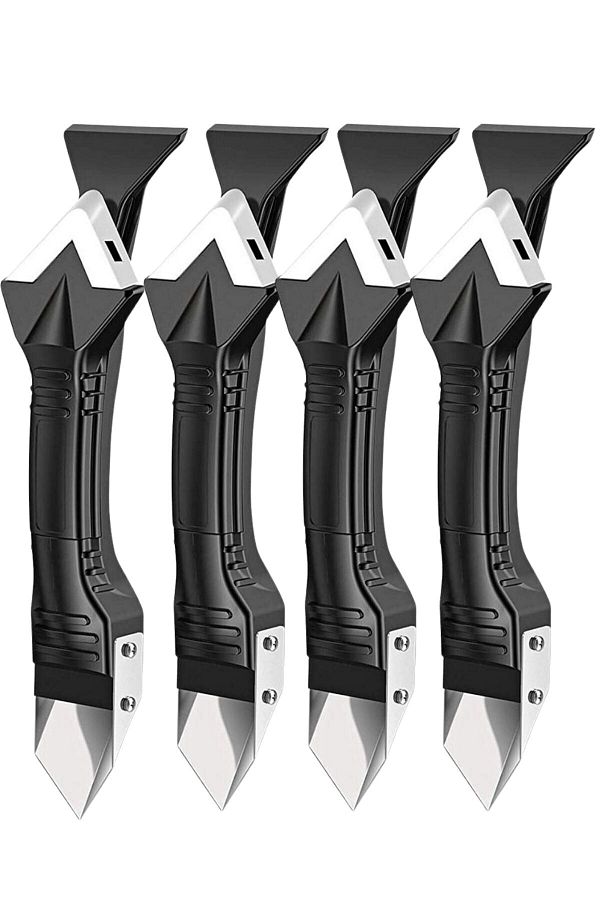 Buffer-® 4 Pieces 3 in 1 Tile Joint Silicone Scraper Scraper and Applicator Apparatus 1