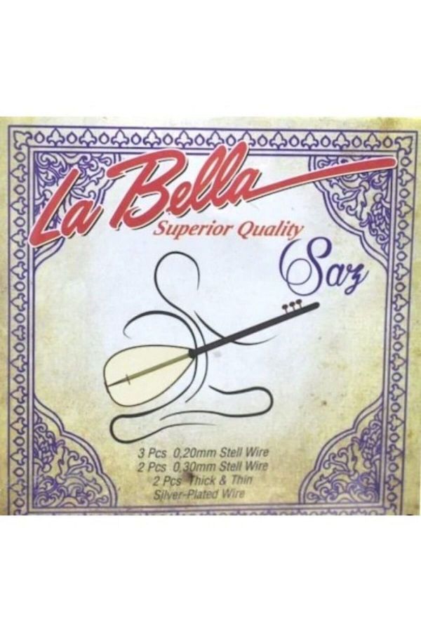 Labella-La Bella Strings Lbh-20 0,20 Long Handle Binding Wire Set 1