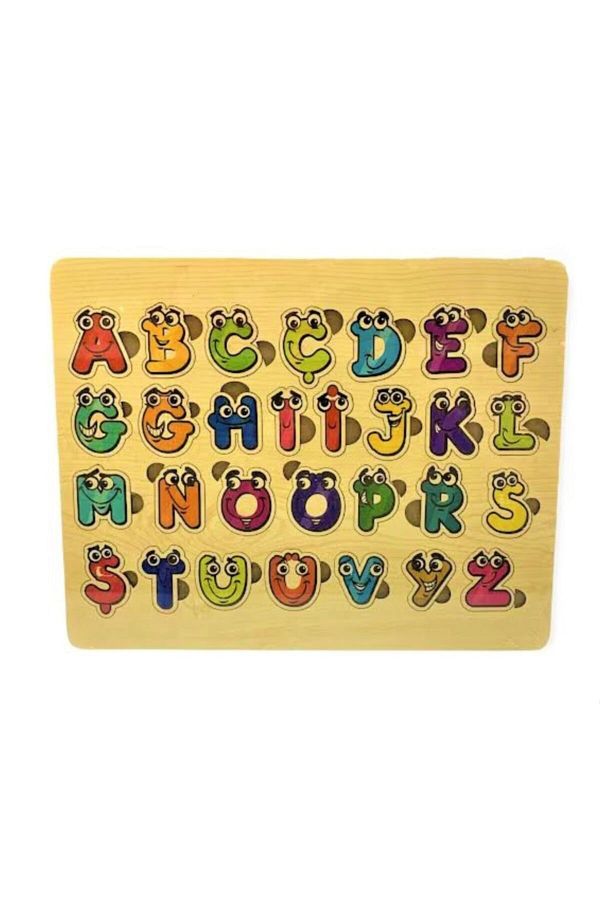 Çağrı-Wooden Turkish Letters Puzzle-29 Letter Bultak Puzzle Turkish Alphabet 1