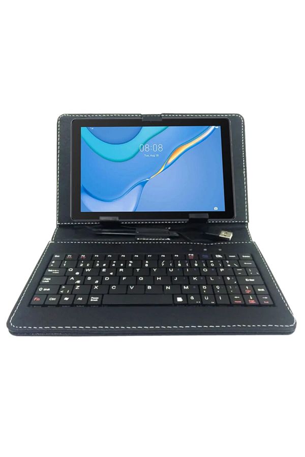 Wontis-Lenovo Tab 2 A10-70F 10.1" - Universal A+ Turkish Keyboard Tablet + Otg Gift Case 1