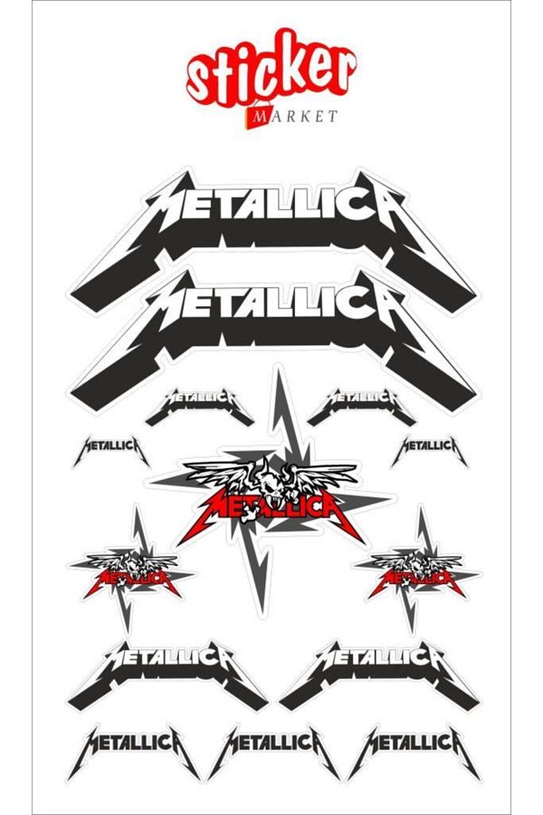 Sticker Market-Metallica Sticker Set 1