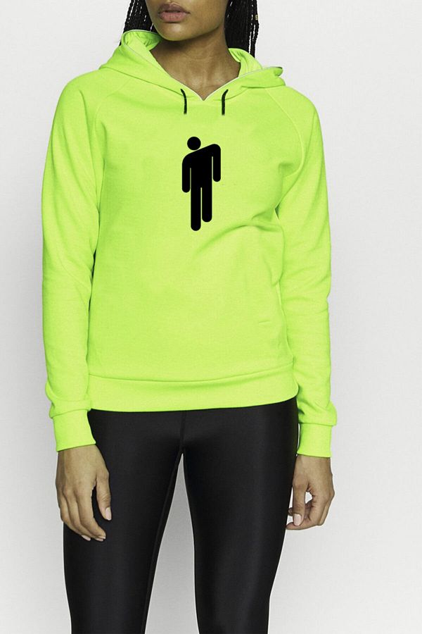 Billie eilish hoodie neon green new arrivals