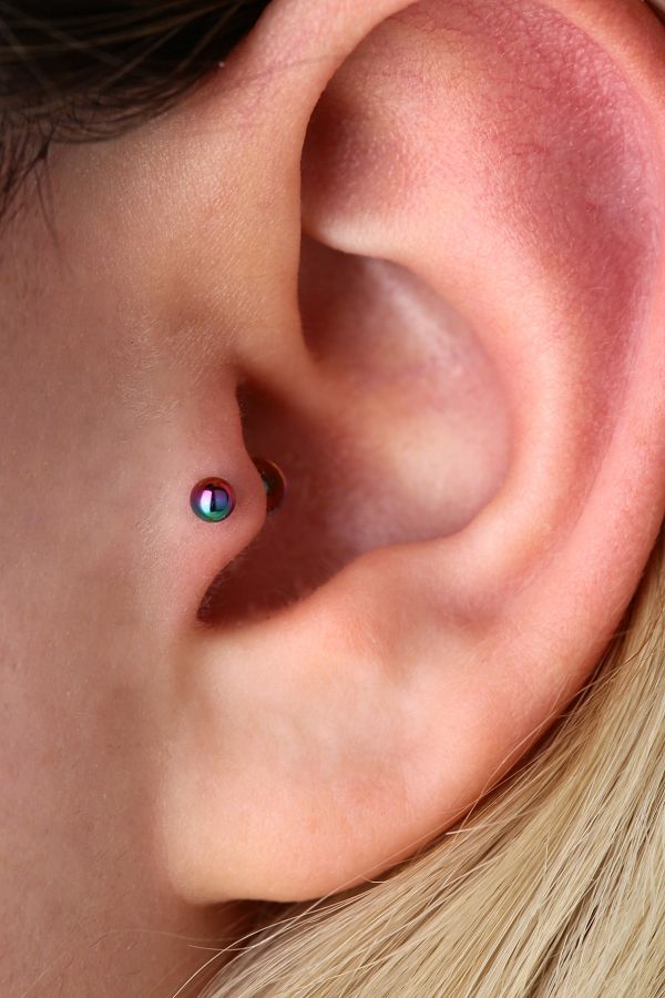 Stainless steel cheap tragus earring