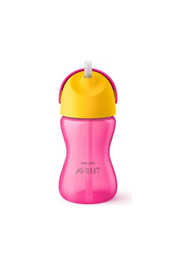 Philips Avent Scf798 02 Damlatmaz Pipetli Pembe Bardak 300 ml