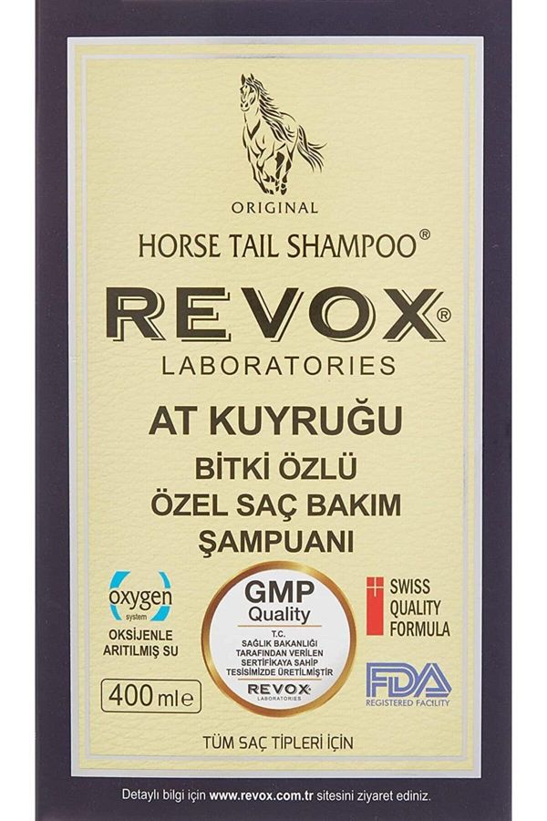 Revox-Revox 400 Ml Ponytail Shampoo 1