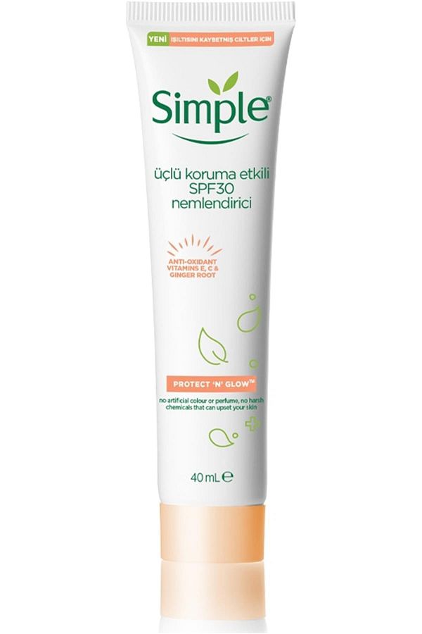 Simple-Protect & Glow Spf30 40 ml - Triple Protection Effect 1